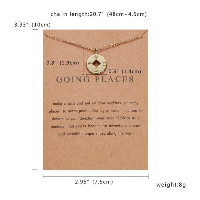 Rinhoo Butterfly Elephant Pearl Of Love Gold-color Pendant Necklaces Clavicle Chains Necklace Fashion Necklace Women Jewelry