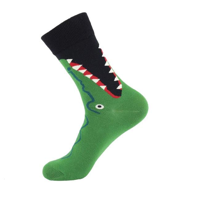 Cotton funny Socks Women &Men New 2019 cute Autumn Winter New Year Santa Claus Christmas Fruit Animal Fish Happy Socks PEONFLY