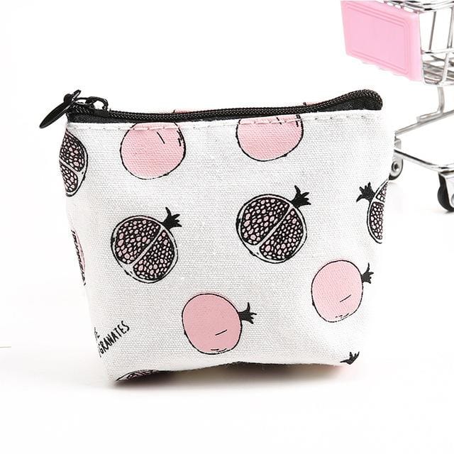 Mini Sanitary Napkin Bag Canvas Coin Purse Credit Card Holder Sanitary Pad Pouch Cosmetics Organizer Storage Bags Women Wallets