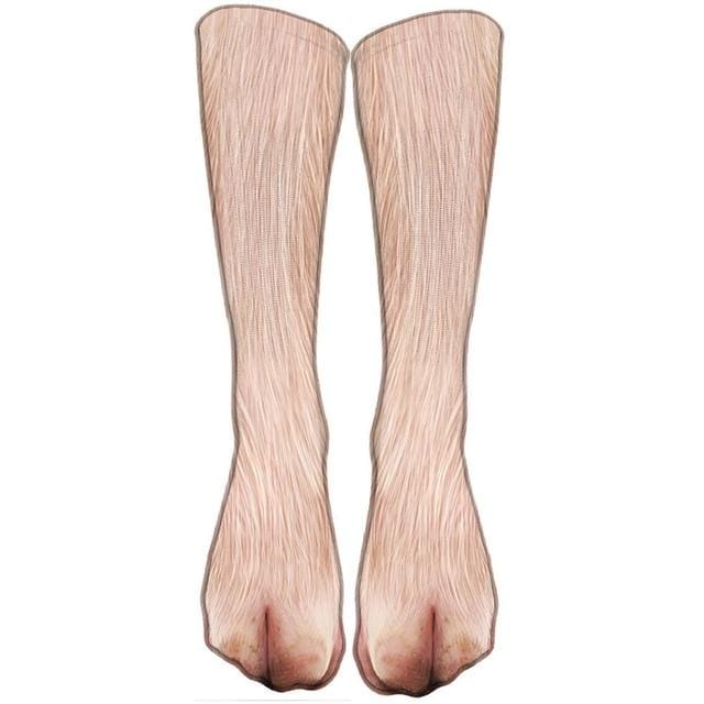 Cotton Socks Women Funny Print Animal Socks Kawaii Cute Casual Happy Fashion High Ankle Socks For Men Women 5ZJQ26