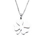 DOTIFI Stainless Steel Necklace For Women Man Lover's Clover Gold And Silver Color Pendant Necklace Engagement Jewelry