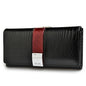 HH Luxury Genuine Leather Womens Wallets Patent Alligator Bag Female Design Clutch Long Multifunctional Coin Card Holder Purses