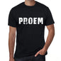 Proem Mens Retro T Shirt Black Birthday Gift 00553 - Black / Xs - Casual