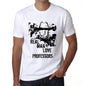 Professors Real Men Love Professors Mens T Shirt White Birthday Gift 00539 - White / Xs - Casual