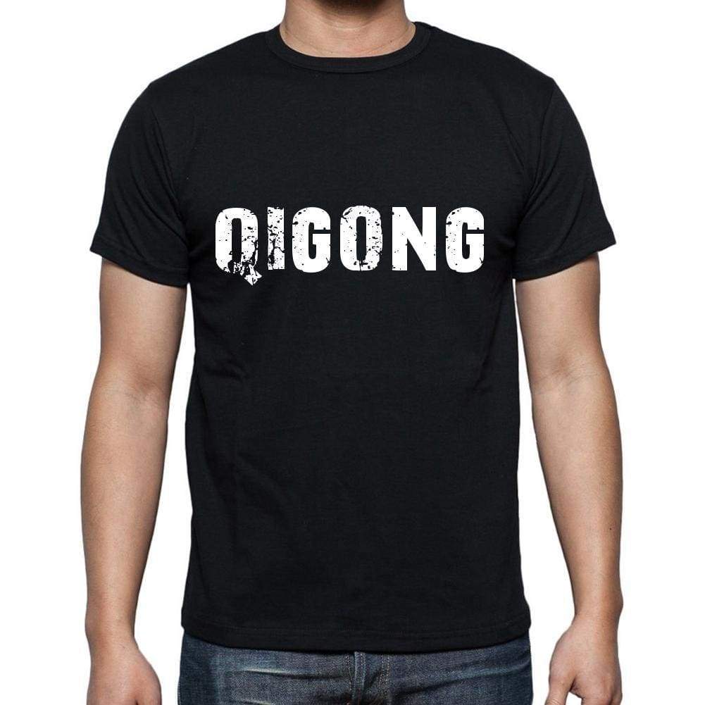 Qigong Mens Short Sleeve Round Neck T-Shirt 00004 - Casual