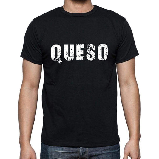 Queso Mens Short Sleeve Round Neck T-Shirt - Casual