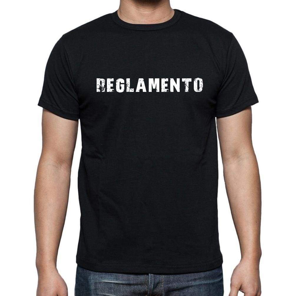 Reglamento Mens Short Sleeve Round Neck T-Shirt - Casual