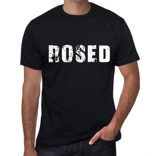 Rosed Mens Retro T Shirt Black Birthday Gift 00553 - Black / Xs - Casual