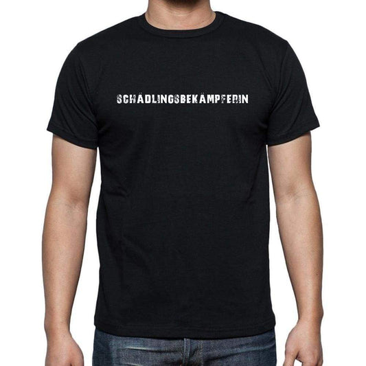 Schädlingsbekämpferin Mens Short Sleeve Round Neck T-Shirt 00022 - Casual