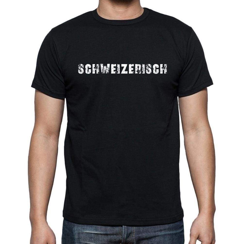 Schweizerisch Mens Short Sleeve Round Neck T-Shirt - Casual
