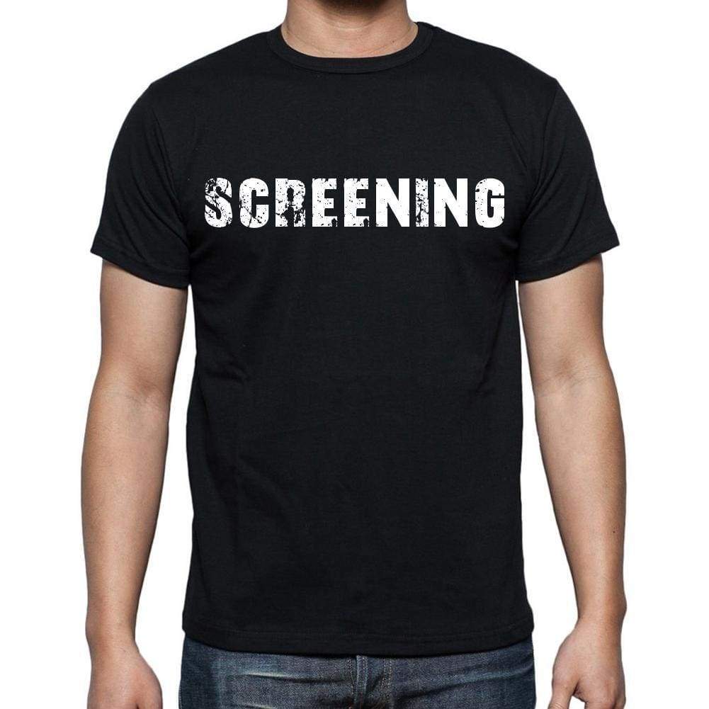 Screening Mens Short Sleeve Round Neck T-Shirt - Casual