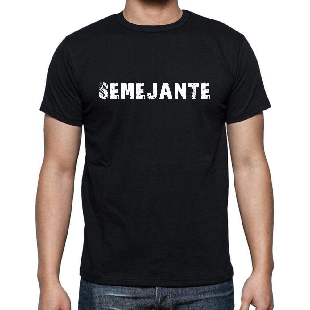 Semejante Mens Short Sleeve Round Neck T-Shirt - Casual