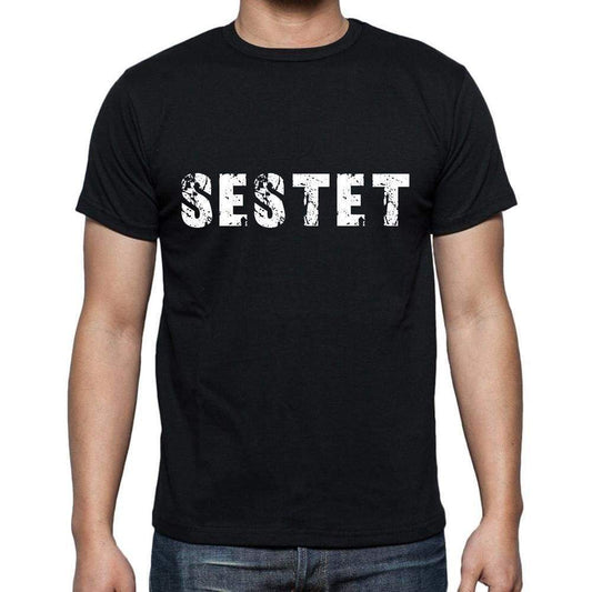 Sestet Mens Short Sleeve Round Neck T-Shirt 00004 - Casual