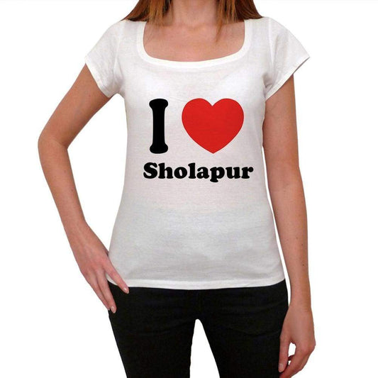 Sholapur T shirt woman,traveling in, visit Sholapur,Women's Short Sleeve Round Neck T-shirt 00031 - Ultrabasic