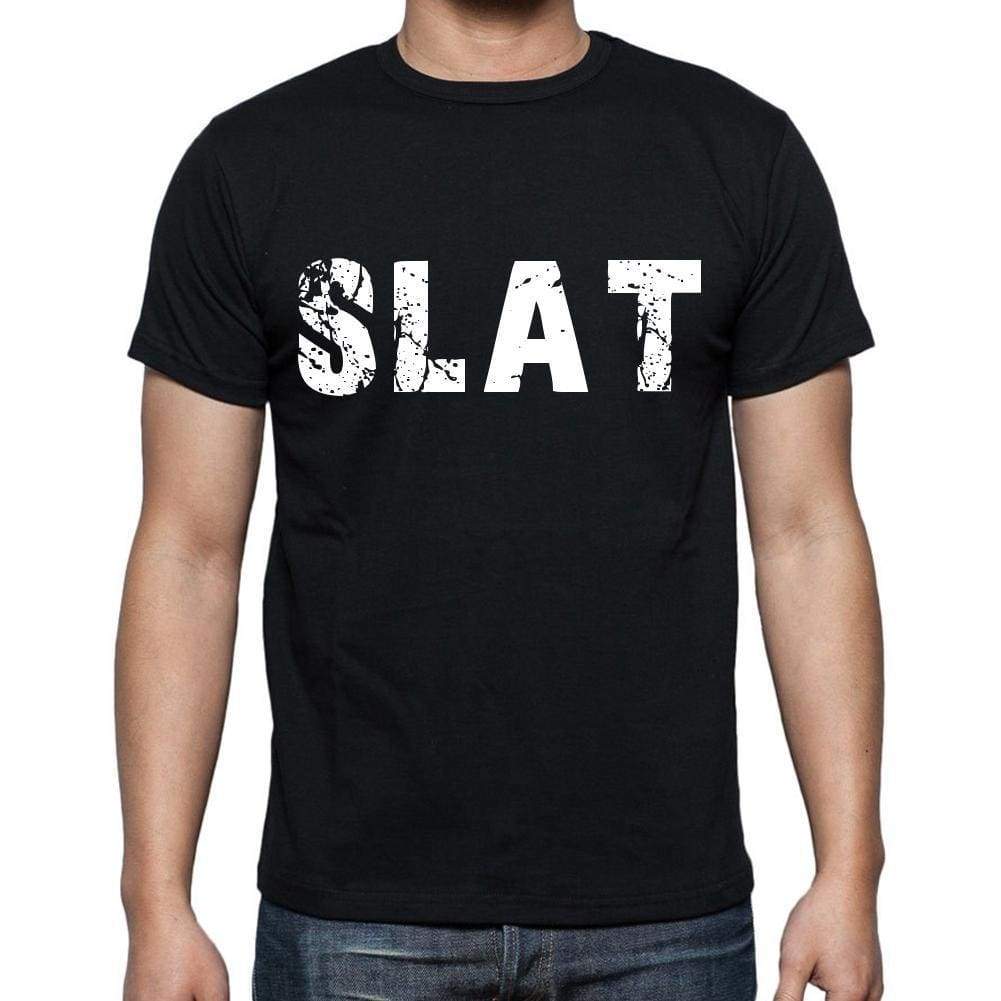 Slat Mens Short Sleeve Round Neck T-Shirt 00016 - Casual