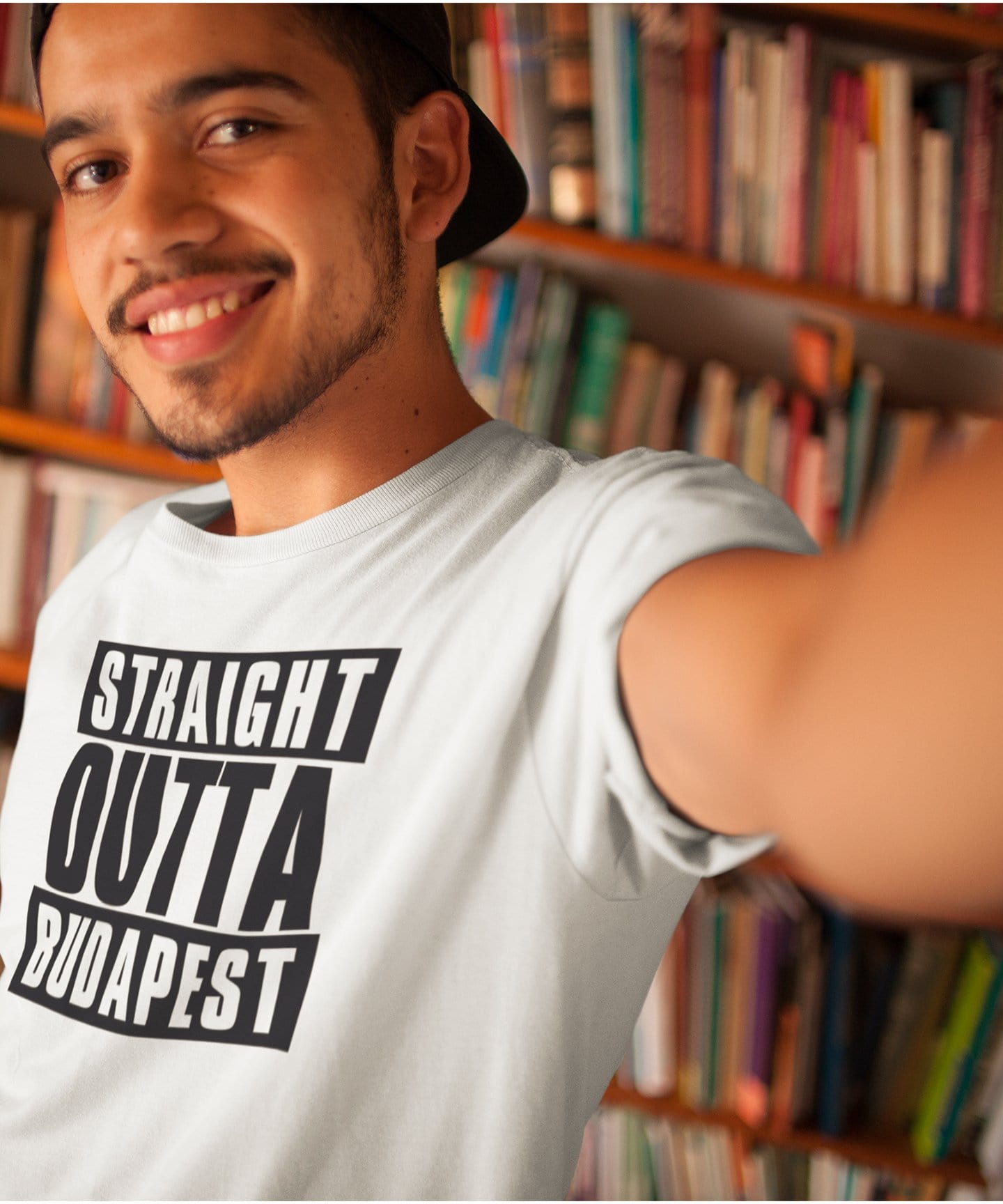 Straight Outta Budapest, t Shirt Homme, t Shirt Straight Outta, Cadeau Homme