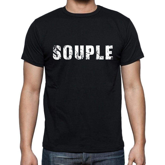 Souple French Dictionary Mens Short Sleeve Round Neck T-Shirt 00009 - Casual