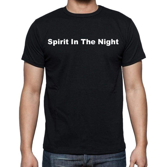Spirit In The Night Mens Short Sleeve Round Neck T-Shirt - Casual