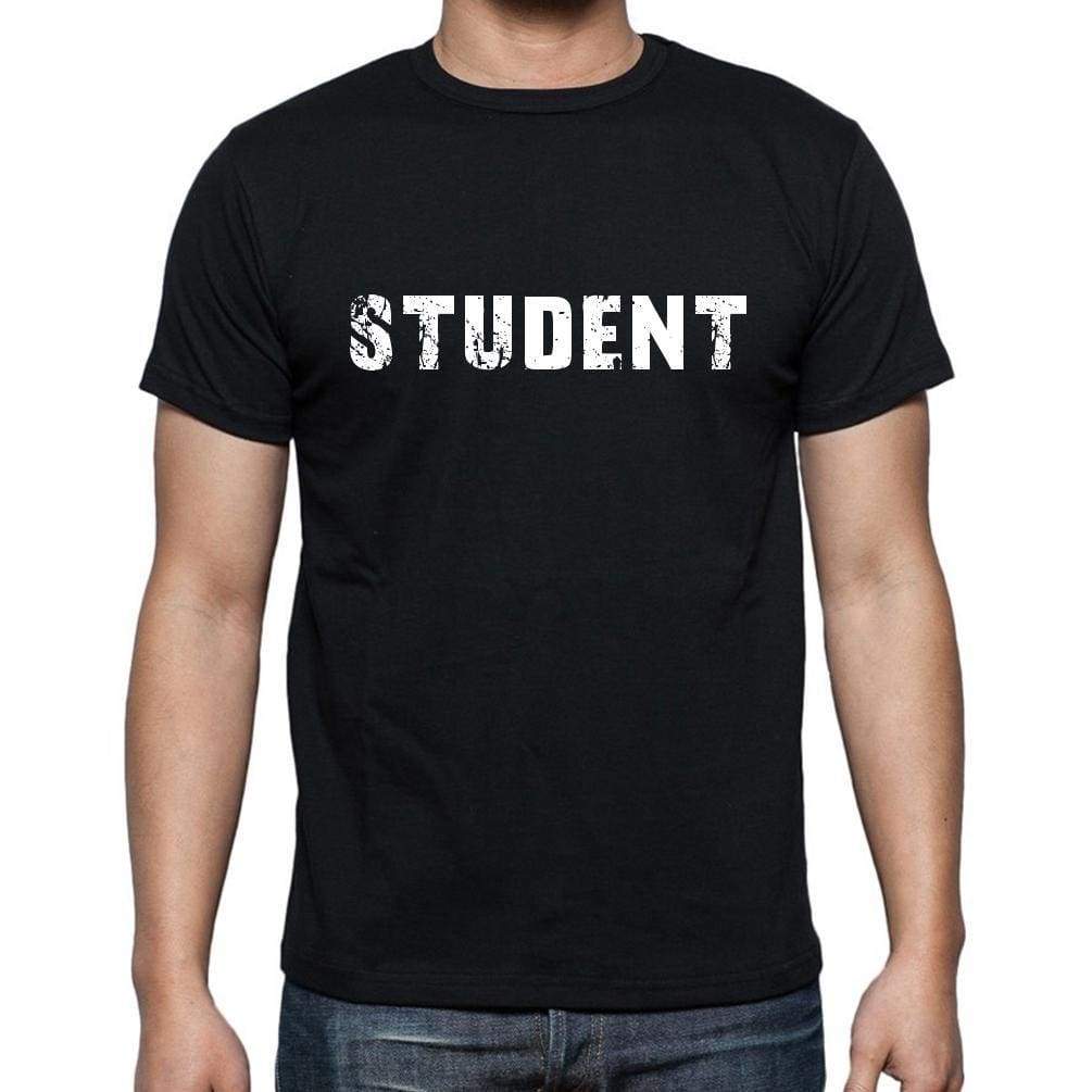 Student Mens Short Sleeve Round Neck T-Shirt - Casual