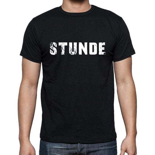 Stunde Mens Short Sleeve Round Neck T-Shirt - Casual