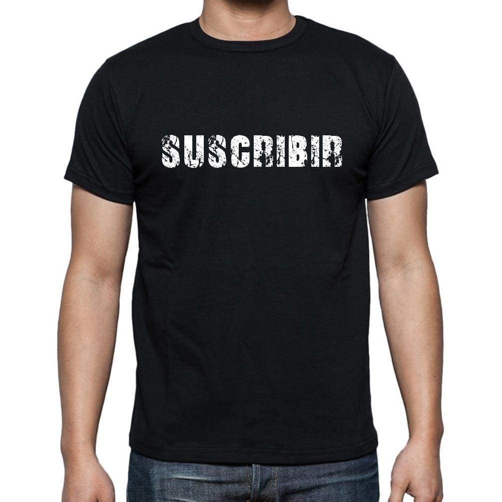 Suscribir Mens Short Sleeve Round Neck T-Shirt - Casual