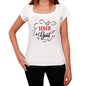 Touch Is Good Womens T-Shirt White Birthday Gift 00486 - White / Xs - Casual