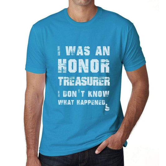 Treasurer What Happened Blue Mens Short Sleeve Round Neck T-Shirt Gift T-Shirt 00322 - Blue / S - Casual