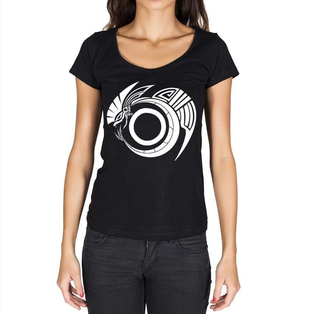 Tribal Tattoo 4 Black Gift Tshirt Black Womens T-Shirt 00165