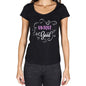 Unique Is Good Womens T-Shirt Black Birthday Gift 00485 - Black / Xs - Casual