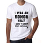 Valet What Happened White Mens Short Sleeve Round Neck T-Shirt 00316 - White / S - Casual