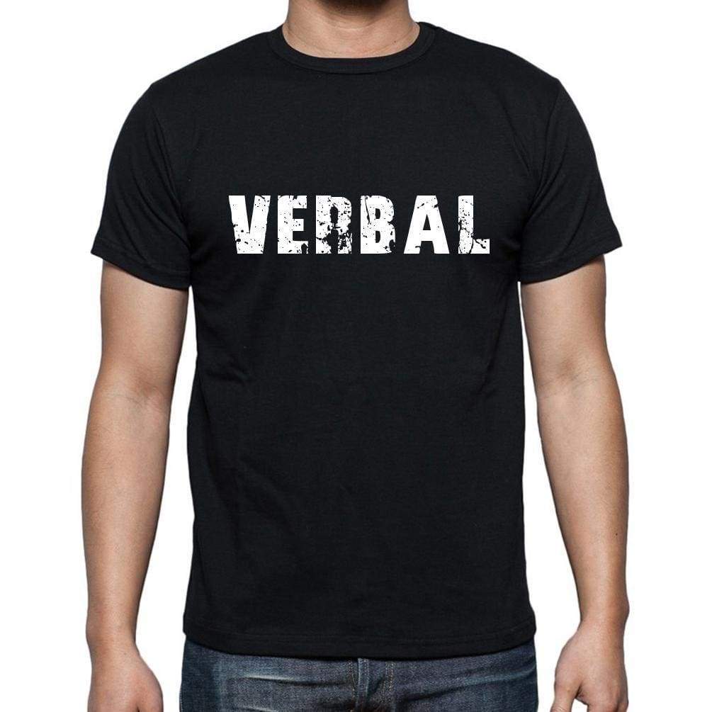 Verbal Mens Short Sleeve Round Neck T-Shirt - Casual