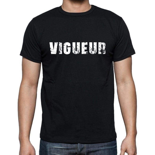 Vigueur French Dictionary Mens Short Sleeve Round Neck T-Shirt 00009 - Casual