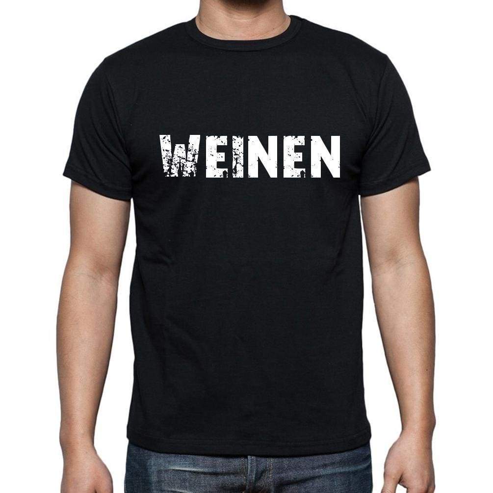 Weinen Mens Short Sleeve Round Neck T-Shirt - Casual