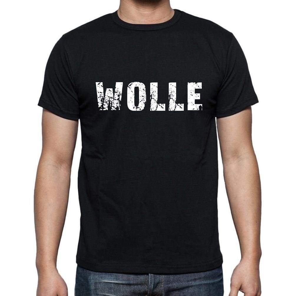 Wolle Mens Short Sleeve Round Neck T-Shirt - Casual