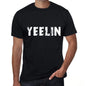 Yeelin Mens Vintage T Shirt Black Birthday Gift 00554 - Black / Xs - Casual