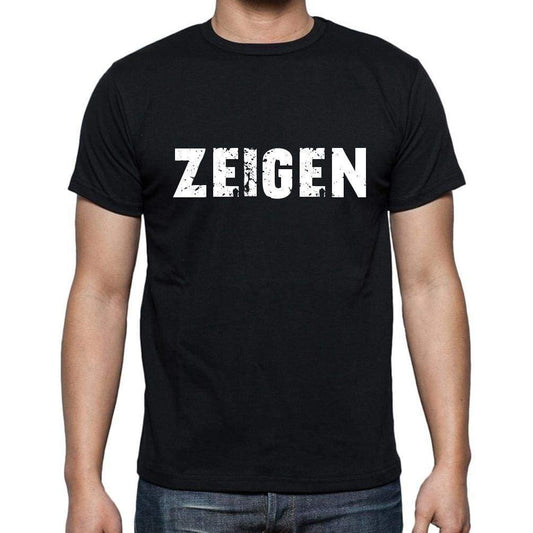 Zeigen Mens Short Sleeve Round Neck T-Shirt - Casual