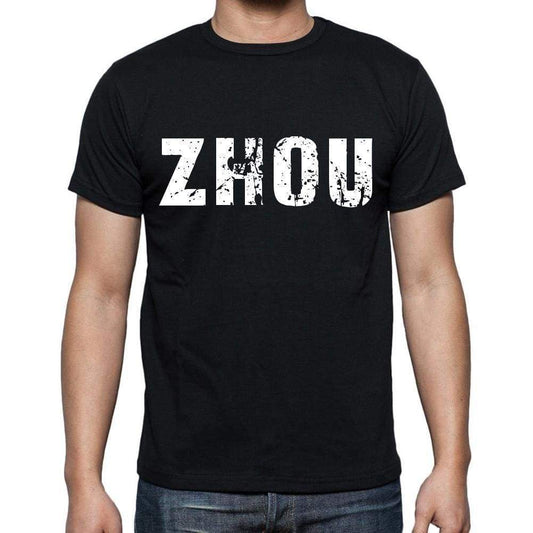 Zhou Mens Short Sleeve Round Neck T-Shirt 00016 - Casual