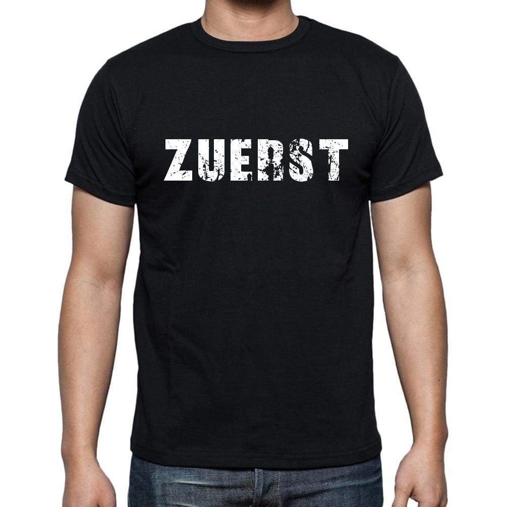 Zuerst Mens Short Sleeve Round Neck T-Shirt - Casual